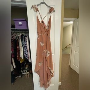 Lulu’s wrap maxi dress